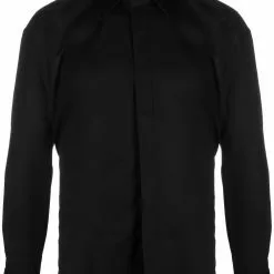 Karl Lagerfeld plain long-sleeve shirt