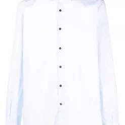 Karl Lagerfeld cotton blue shirt