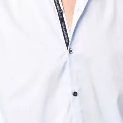 Karl Lagerfeld cotton blue shirt