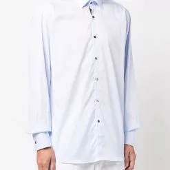 Karl Lagerfeld cotton blue shirt