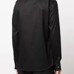 Karl Lagerfeld cotton black shirt