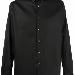 Karl Lagerfeld cotton black shirt