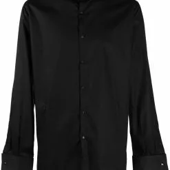Karl Lagerfeld Modern Fit long-sleeve cotton shirt