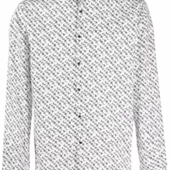 Karl Lagerfeld Slim-Fit logo-print shirt