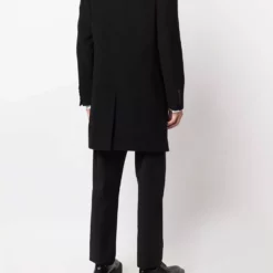 Karl Lagerfeld single-breasted wool coat