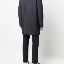 Karl Lagerfeld single-breasted long-sleeve coat