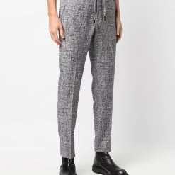 Karl Lagerfeld Pace tapered-leg virgin wool trousers