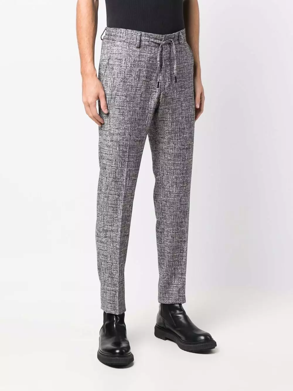 Karl Lagerfeld Pace tapered-leg virgin wool trousers