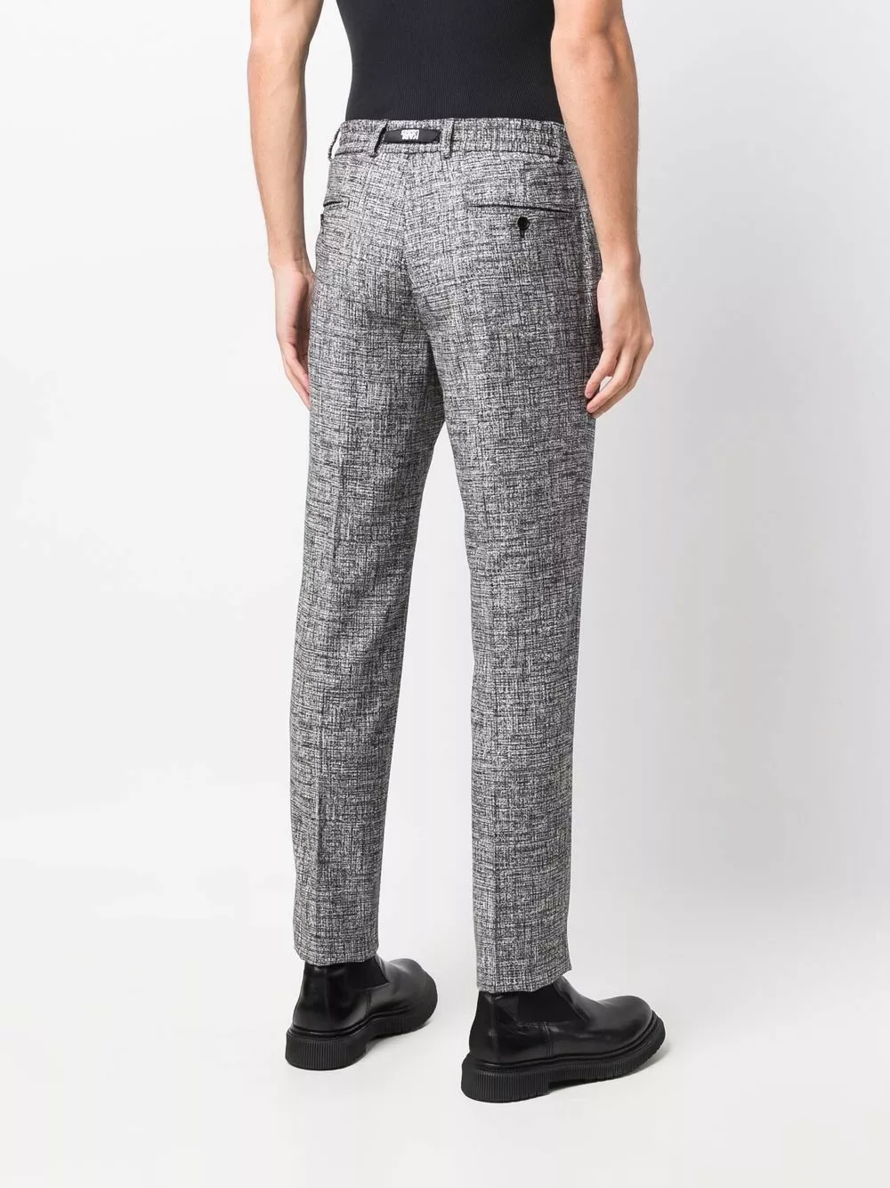 Karl Lagerfeld Pace tapered-leg virgin wool trousers