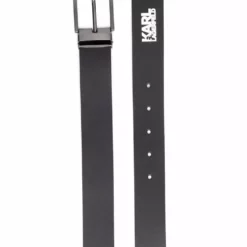 Karl Lagerfeld buckle-fastening leather belt