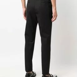 Karl Lagerfeld Dart pressed-crease tailored trousers
