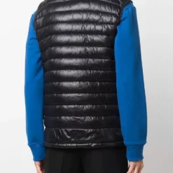 Karl Lagerfeld logo-patch padded gilet