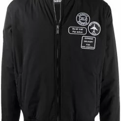 Karl Lagerfeld graphic-print bomber jacket