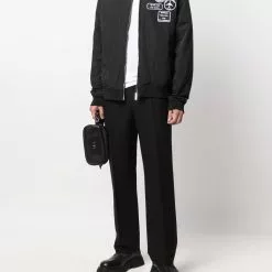 Karl Lagerfeld graphic-print bomber jacket