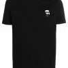 Karl Lagerfeld K/Ikonik-patch stretch-cotton T-shirt