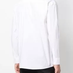 Karl Lagerfeld logo-print button-up shirt
