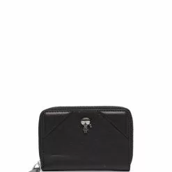 Karl Lagerfeld K/IKONIK all-around zip wallet