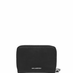 Karl Lagerfeld K/IKONIK all-around zip wallet