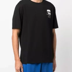 Karl Lagerfeld Sagittarius logo-print T-shirt