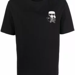 Karl Lagerfeld Sagittarius logo-print T-shirt