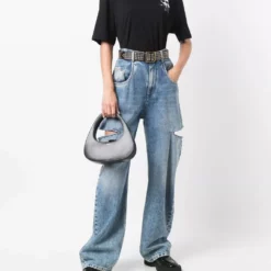 Karl Lagerfeld Sagittarius logo-print T-shirt