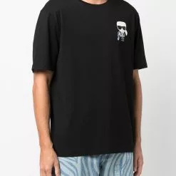 Karl Lagerfeld Aquarius logo-print T-shirt