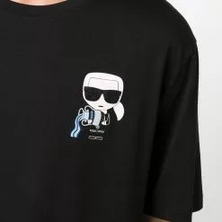 Karl Lagerfeld Aquarius logo-print T-shirt