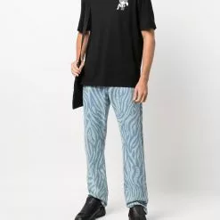 Karl Lagerfeld Aquarius logo-print T-shirt