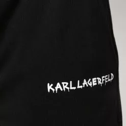Karl Lagerfeld graffiti logo-print track trousers
