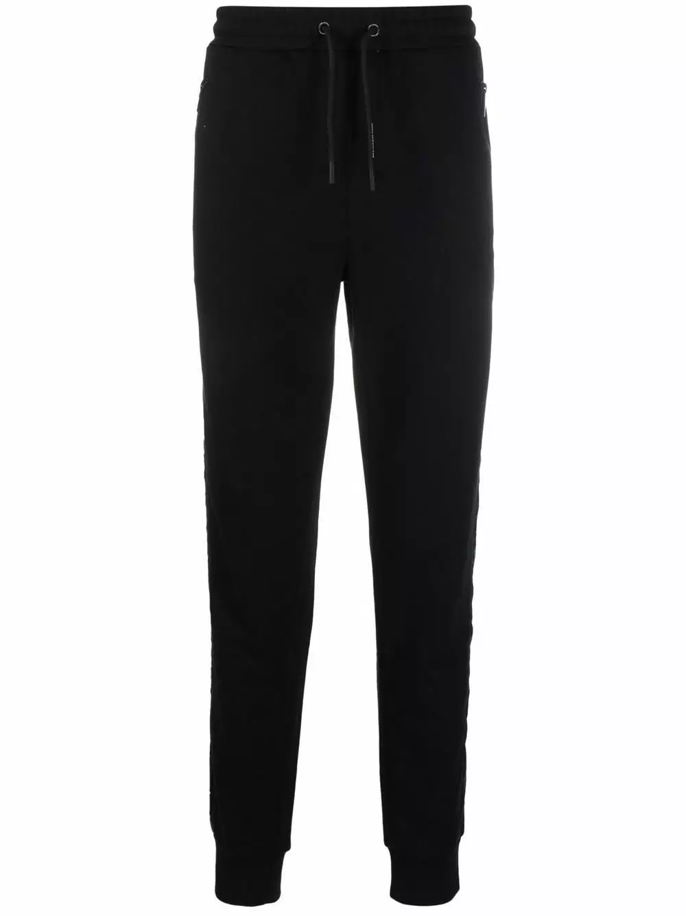 Karl Lagerfeld logo tape track trousers