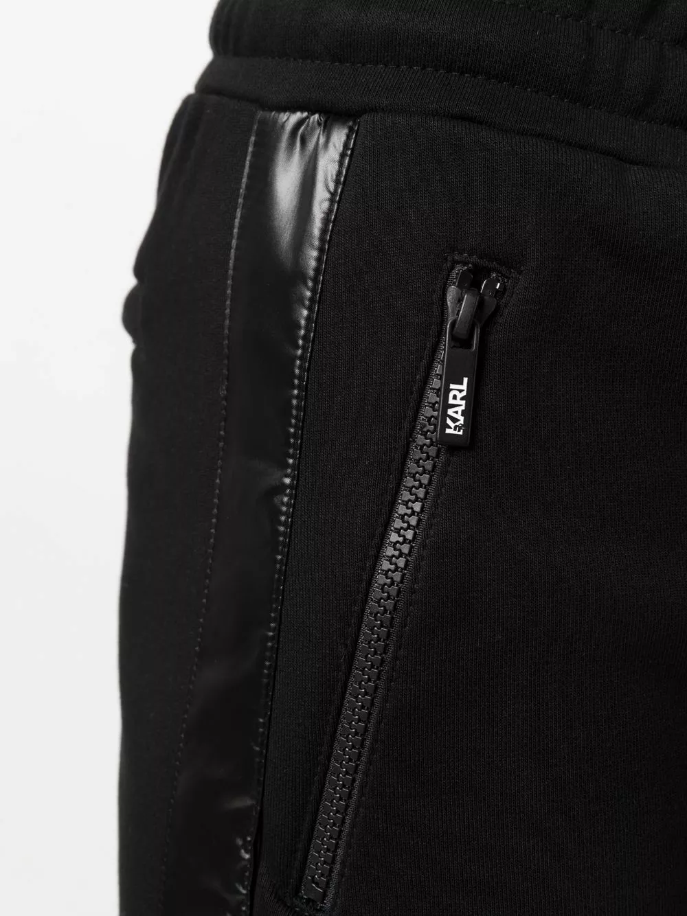 Karl Lagerfeld logo tape track trousers