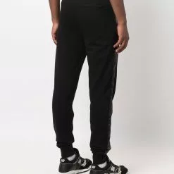 Karl Lagerfeld logo tape track trousers