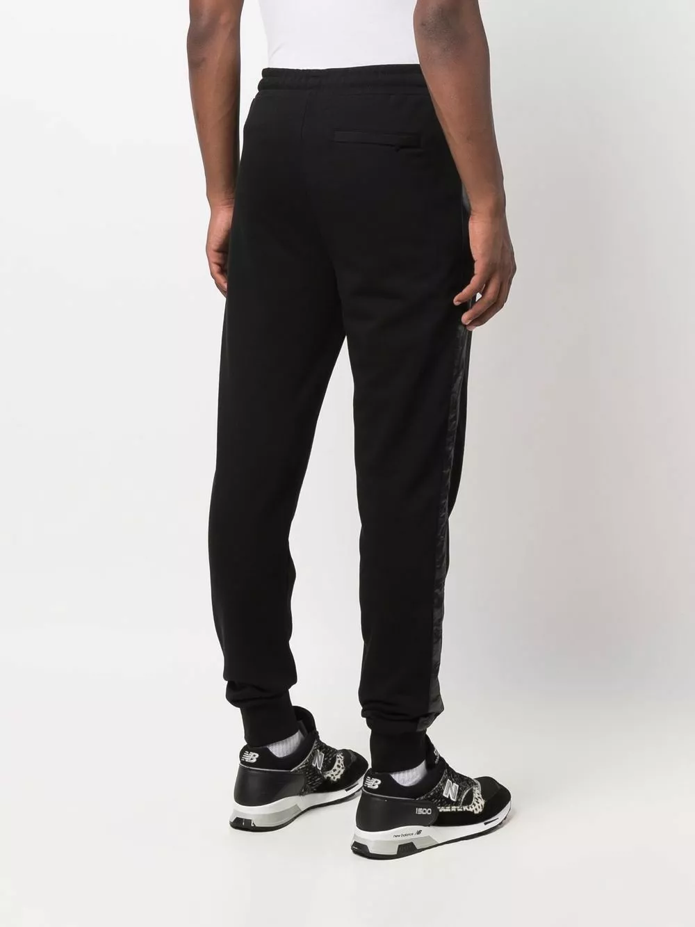 Karl Lagerfeld logo tape track trousers