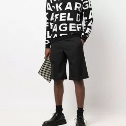 Karl Lagerfeld tailored Bermuda shorts