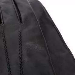 Karl Lagerfeld stitched detail gloves