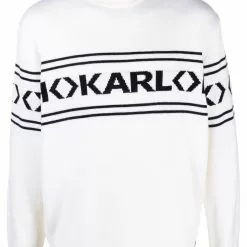 Karl Lagerfeld wool roll-neck jumper