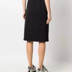 Karl Lagerfeld striped midi pencil skirt