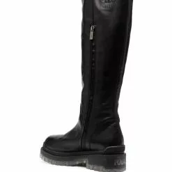 Karl Lagerfeld knee-length biker boots