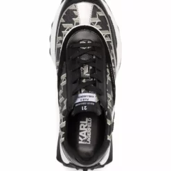 Karl Lagerfeld Zone monogram-print sneakers