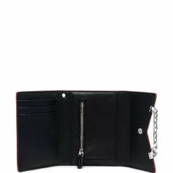 Karl Lagerfeld chain-link detail wallet