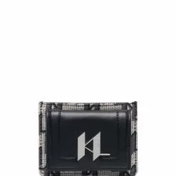 Karl Lagerfeld Saddle Monogram wallet