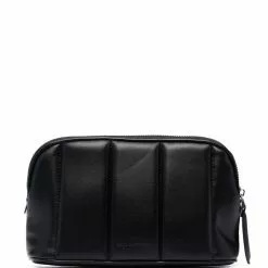 Karl Lagerfeld K/Ikonic quilted make up bag