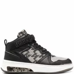 Karl Lagerfeld Elektra monogram-print sneakers