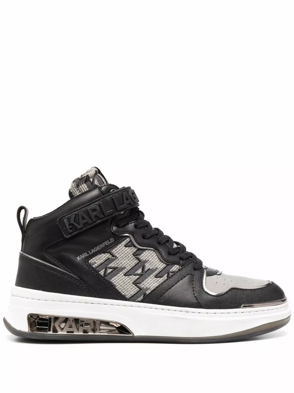 Karl Lagerfeld Elektra monogram-print sneakers
