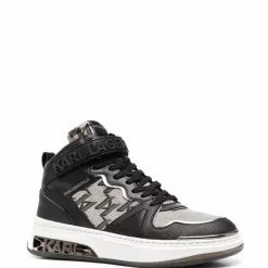 Karl Lagerfeld Elektra monogram-print sneakers