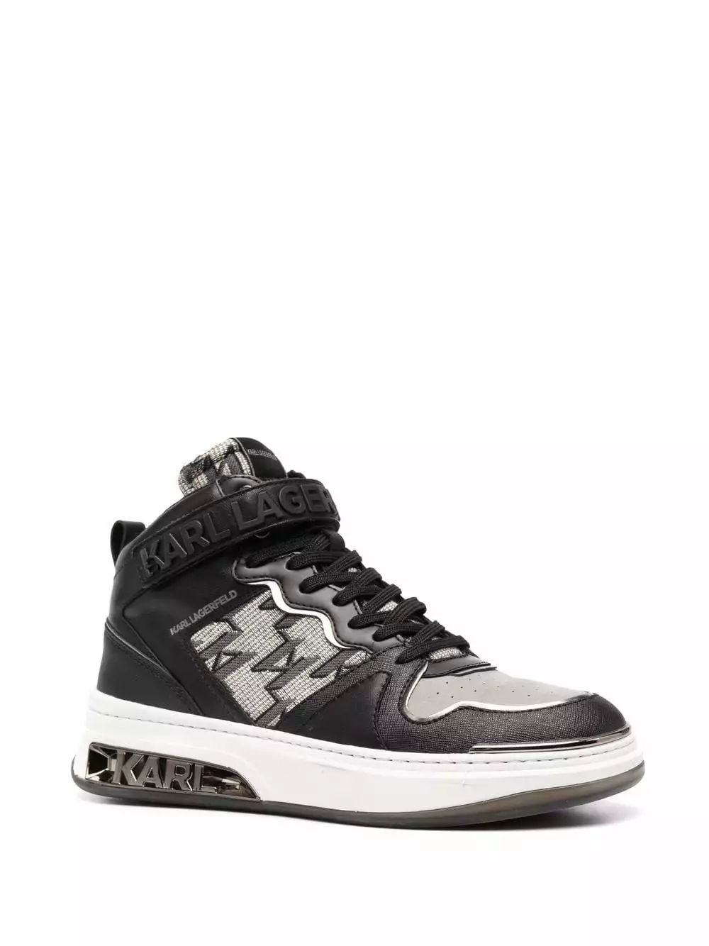 Karl Lagerfeld Elektra monogram-print sneakers