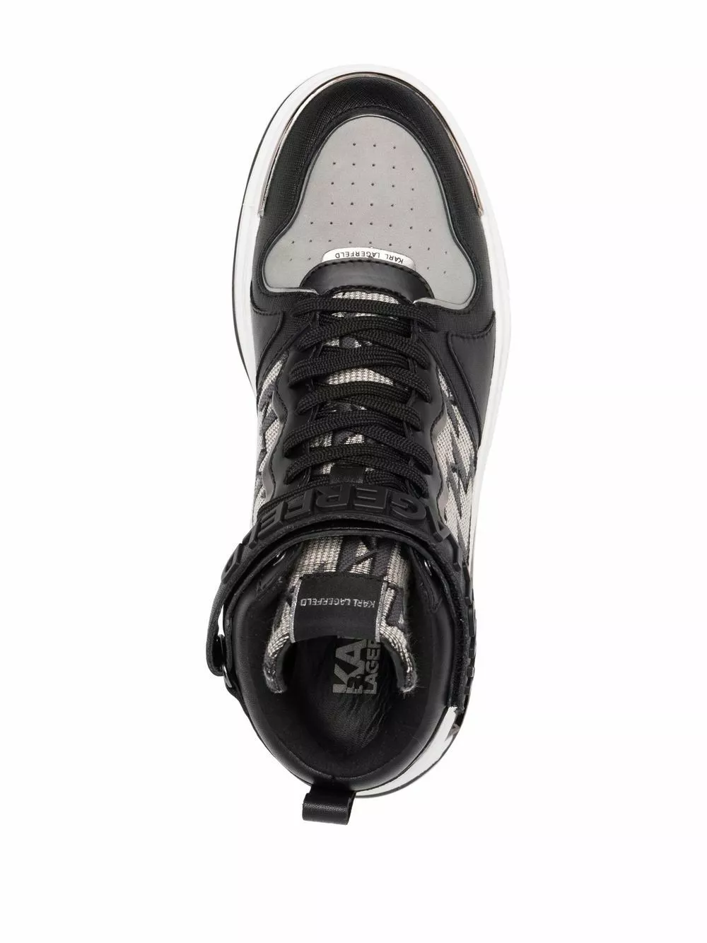 Karl Lagerfeld Elektra monogram-print sneakers