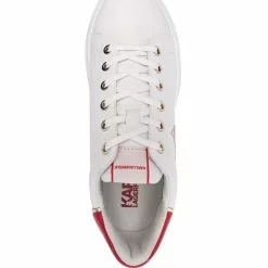 Karl Lagerfeld Ikonic tiger-print leather sneakers