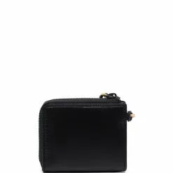 Karl Lagerfeld logo-quilted neck wallet