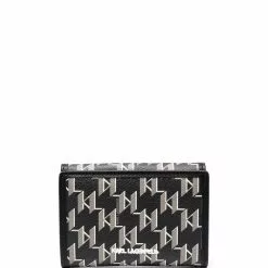 Karl Lagerfeld K/Ikonic monogram wallet